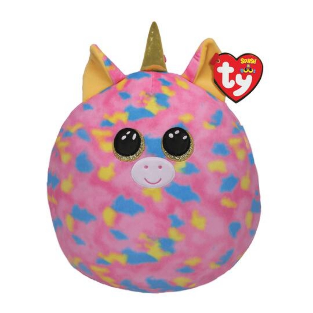 Ty Squish-A-Boos Fantasia Multicolor Unicorn